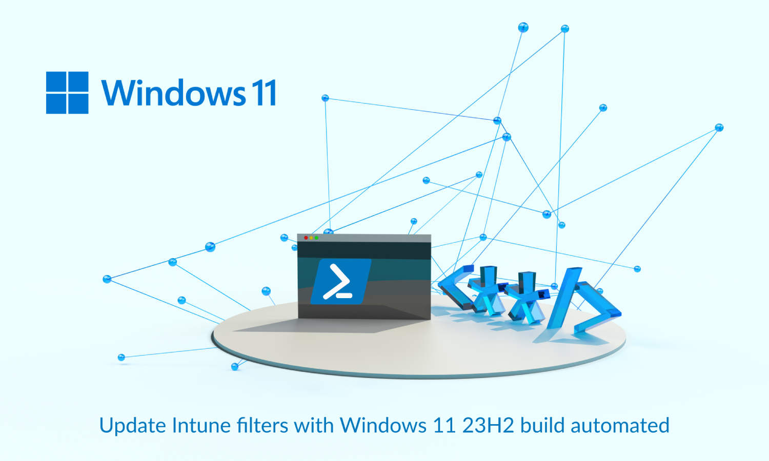 Update Intune filters with Windows 11 23H2 build automated